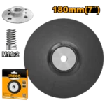 INGCO APP0111801 180MM M14 تارة صاروخ تلزيق Polishing Pad with Flange for Angle Polisher