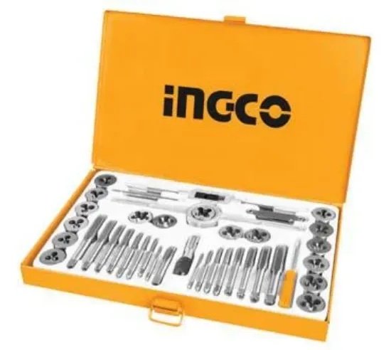 ingco-atad0402-40pcs-طقم-فليارة-وقلووز-metric-tap-amp-die-set-lebanon.jpeg INGCO ATAD0402 40PCS طقم فليارة وقلووز METRIC TAP & DIE SET - Image 1
