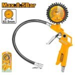 INGCO ATG0601 MAX 8.5BAR فرد عيار دواليب مع ساعة Air tire inflating gun