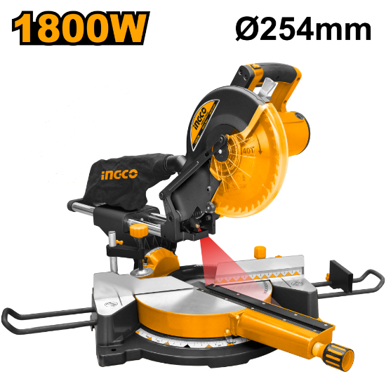 ingco-bm2s18004-1800-w-منشار-خشب-سحاب-sliding-mitre-saw-lebanon.png INGCO BM2S18004 1800 W منشار خشب سحاب Sliding Mitre Saw - Image 1