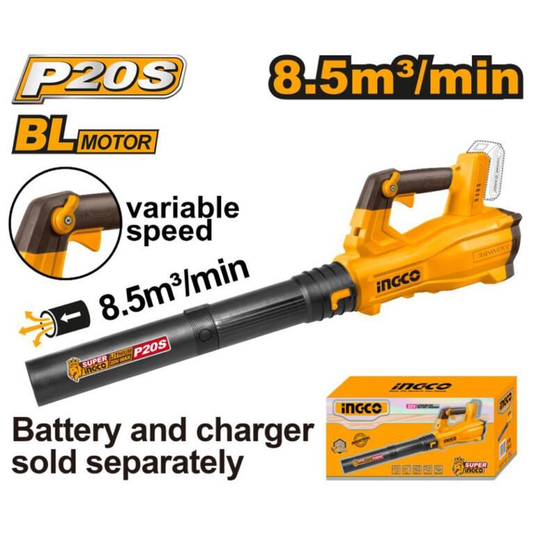 ingco-cabli20428-20v-بلاور-حدائق-كبير-نفخ-سرعات-بطارية-brushless-cordless-powerful-leaf-blower-variable-speed-lebanon.jpg INGCO CABLI20428 20V بلاور حدائق كبير نفخ سرعات بطارية BRUSHLESS CORDLESS POWERFUL LEAF BLOWER VARIABLE SPEED - Image 1