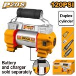 INGCO CACLI2026 20V 120PSI منفخ دواليب على البطاية دوبل بيستون فدار CORDLESS AUTO AIR COMPRESSOR (Bare Tool)