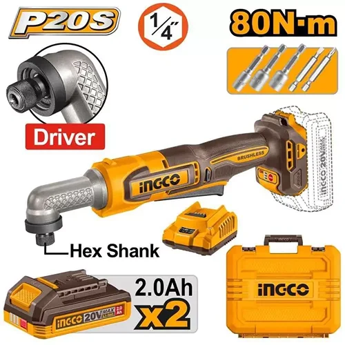 ingco-cairli208-20v-2batt-2ahcharbox-hex-80n.m-14-مسكة-فك-براغي-طقطاق-زاوية-بطارية-cordless-angle-impact-screw-driver-lebanon.webp INGCO CAIRLI208 20V 2Batt 2Ah+Char+Box Hex 80N.m 1/4″ مسكة فك براغي طقطاق زاوية بطارية Cordless Angle Impact Screw Driver - Image 1