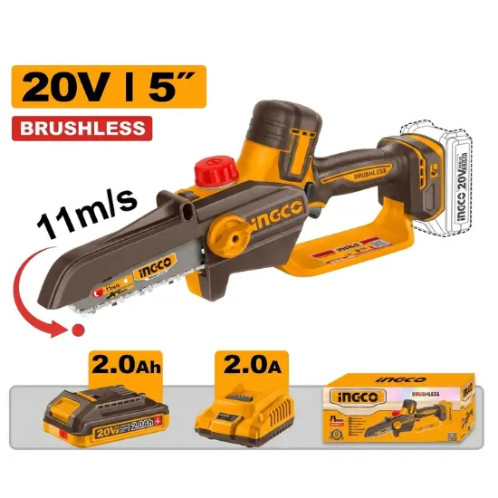 ingco-cgsli20561-20v-1batt-2achar-bl-5-منشار-حطب-صغير-cordless-pruner-saw-5-inch-13-cm-lebanon.webp INGCO CGSLI20561 20V 1BATT 2A+CHAR BL 5″ منشار حطب صغير CORDLESS PRUNER SAW 5 INCH (13 CM) - Image 1
