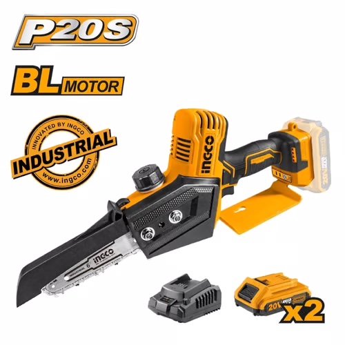 ingco-cgsli20682-20v-6-2batt-2achar-bl-منشار-حطب-صغير-pruner-saw-brushless-motor-lebanon.jpeg INGCO CGSLI20682 20V 6″ 2BATT 2A+CHAR BL منشار حطب صغير Pruner Saw Brushless Motor - Image 1