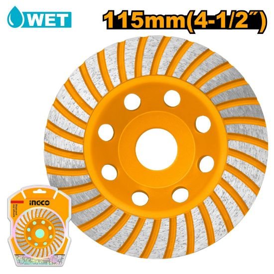 ingco-cgw011151-115x22.2mm-blade-width20mm-براشة-باطون-diamond-cup-wheels-disc-lebanon.jpeg INGCO CGW011151 115×22.2mm Blade width:20mm براشة باطون Diamond Cup Wheels Disc - Image 1