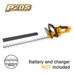 INGCO CHTLI20018 20V 460MM منشار تشحيل شجر بطارية فدار Cordless Hedge Trimmer (Bare Tool)