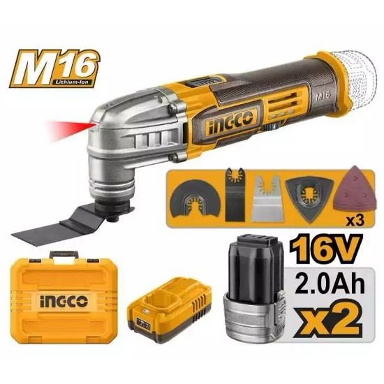 ingco-cmli16222-16v-2batt-2ahcharbox-multi-function-آلة-متعدد-الاتعمالات-multi-tool-lebanon.jpeg INGCO CMLI16222 16V 2BATT 2AH+CHAR+BOX MULTI FUNCTION آلة متعدد الاتعمالات Multi-Tool - Image 1