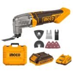 INGCO CMLI20228 20V 1BATT 2AH+CHAR+BOX+10PCS MULTI FUNCTION آلة متعدد الاتعمالات Cordless multi-tool