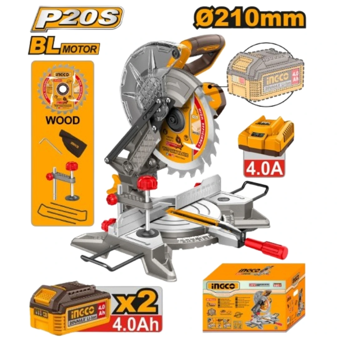 ingco-cmsli20212-20v-2batt-4ahchar-210x25.4mm-منشار-ديسك-خشب-بطارية-صناعي-industrial-grade-cordless-miter-saw-with-batteries-included-lebanon.webp INGCO CMSLI20212 20V 2BATT 4AH+CHAR (210X25.4)MM منشار ديسك خشب بطارية صناعي industrial-grade Cordless Miter Saw with batteries included - Image 1