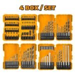 INGCO COS23045 85 PCS طقم ريش مشكل وروس مفكات عدد Accessories Box Set 4Pcs