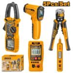 INGCO COS23056 5 PCS مجموعة فحص كهرباء + بانسة تظليط Electrical Testing Tools Set