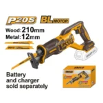 INGCO CRSLI2108 20V METAL:12MM – WOOD:210MM BL منشار ترددي بطارية Reciprocating Saw