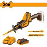 INGCO CRSLI65081 20V 1BATT 2A+CHAR+ منشار ترددي بطارية Cordless Reciprocating Saw