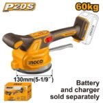 INGCO CTVLI2001 20V 60KG 12-SPEED رجراج بلاط بطارية CORDLESS TILE VIBRATION MACHINE