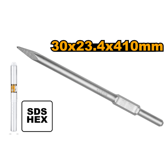 ingco-dbc0314101-3cm41cm-pdb17008-شوكة-كومبرسور-hex-chisel-pointed-chisel-lebanon.png INGCO DBC0314101 3cm*41cm PDB17008 شوكة كومبرسور Hex Chisel Pointed Chisel - Image 1