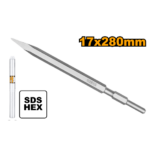 INGCO DBC0512801 17X280MM POINTED -شوكة كومبرسور 13008 HEX CHISEL