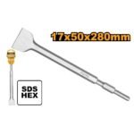 INGCO DBC0522802 17X50X280MM SDS HEX ازميل عريض Flat Hex Chisel