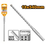 INGCO DBH1241805 SDS MAX (18X540)MM ريشة باطون SDS MAX HAMMER DRILL BIT
