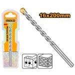 INGCO DBM2111620 16X200MM ريشة باطون و غرانيت صناعية MASONRY DRILL BIT