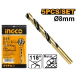 INGCO DBT1100803 8.0MM HHS ريشة حديد HSS DRILL BIT