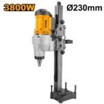 INGCO DDM38001 3800W 230MM كورينغ مع ستاند Diamond Drilling Machine with Drilling Stand