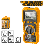 INGCO DM7502 6000 counts true RMS Multimeter ساعة فحص Digital Multimeter