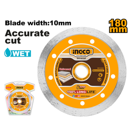 ingco-dmd021801-180x22.2mm-bw-10mm-w-ديسك-قص-الماس-مسكّر-wet-diamond-cutting-disc-lebanon.png INGCO DMD021801 180X22.2MM (BW 10MM) W ديسك قص الماس مسكّر Wet Diamond Cutting Disc - Image 1