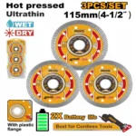 INGCO DMD0511503 3PCS HOT PRESSED ULTRATIN طقم ديسكات قص غرانيت Diamond Cutting Disc Set industrial