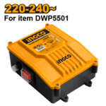 INGCO DWP5501-SB DWP5501,DWP5501 علبة تحكم مضخة ابار غاطسة رقم Heavy duty Control Box Suitable For Deep Well Pump