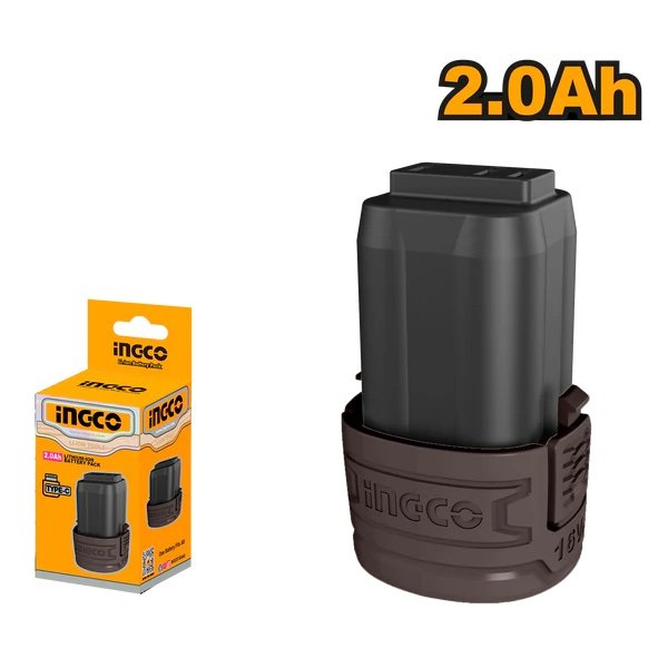 ingco-fbli1620-16v-m16-2.0ah-بطارية-مقدح-فدار-كبس-ليثيوم-lithium-ion-battery-pack-lebanon.jpeg INGCO FBLI1620 16V M16 2.0AH بطارية مقدح فدار كبس ليثيوم Lithium-Ion Battery Pack - Image 1