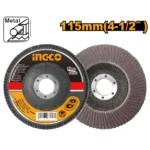 INGCO FD11 115MMX22MM ديسك حف مدرج احمر FLAP DISC