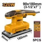 INGCO FS3216 320W 90 X 180MM حفافة صناعية Electric Finishing sander