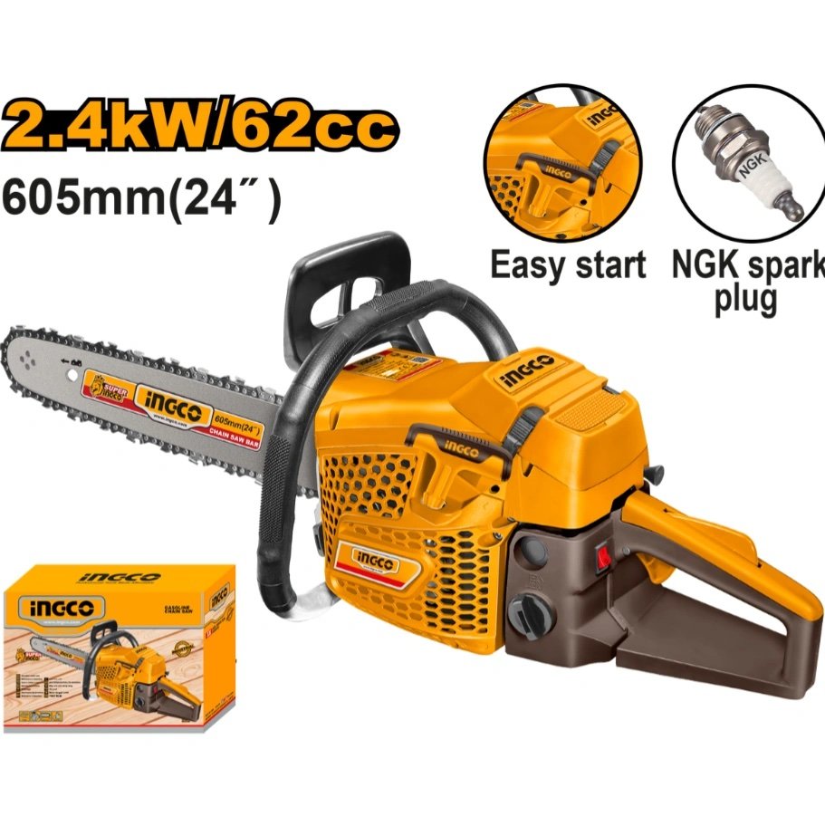 ingco-gcs5602411-24-2.4kw-62cc-منشار-حطب-على-البنزين-gasoline-chain-saw-lebanon.jpeg INGCO GCS5602411 24″ 2.4KW 62CC منشار حطب على البنزين Gasoline Chain Saw - Image 1