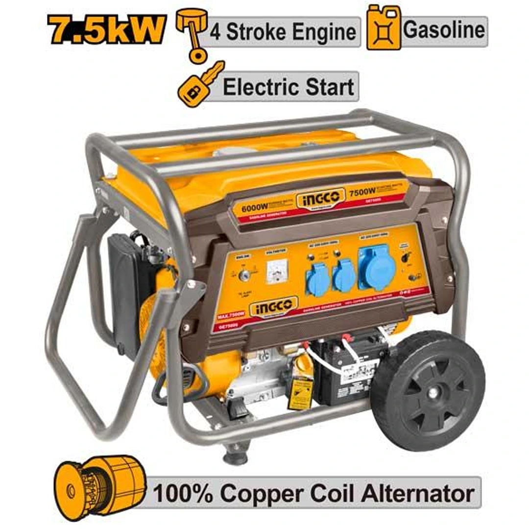 ingco-ge75006-7.5kw-max-34a-مولد-كهرباء-بنزين-مارش-وحبلة-gasoline-generator-recoilelectric-lebanon.webp INGCO GE75006 7.5KW MAX 34A مولد كهرباء بنزين-مارش وحبلة Gasoline generator Recoil+Electric - Image 1