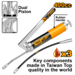 INGCO GRG015002 400CC/14OZ مشحمة يدوية صناعية دوبل بستون Grease Gun