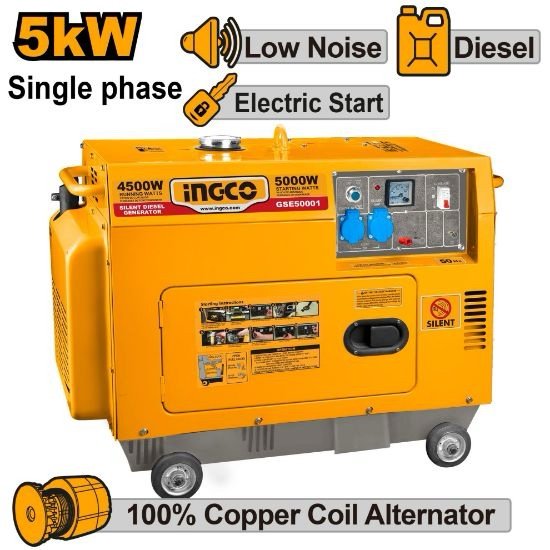 ingco-gse50001-5kw-max-22.5a-diesel-مولد-كهرباء-مسكر-ديزل-مارش-silent-diesel-generator-lebanon.jpeg INGCO GSE50001 5KW MAX 22.5A DIESEL مولد كهرباء مسكر ديزل-مارش Silent Diesel Generator - Image 1