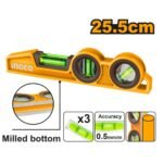 INGCO HBSL98030 25.5 CM MANSON’S LEVEL زيبق حائط صناعي ALUMINUM SPIRIT LEVEL