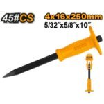 INGCO HCC0841016 (4 X16X250)MM شوكة مع مرد CONCRETE CHISEL