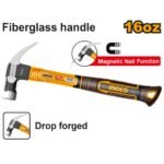 INGCO HCH81016 450G/16 OZ مطرقة نجار باطون CLAW HAMMER