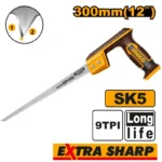 INGCO HCS3006 12″/300MM 7TPI SK5 منشار جفصين Hand Compass Saw