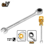 INGCO HCSPAR مفتاح شق مسنن طقطاق صناعي Ratchet Spanner Wrench