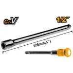 INGCO HEB12051 1/2″ 12.5 CM وصلة طربوش EXTENSION BAR 125MM 1/2″
