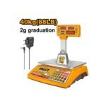 INGCO HESA3404 40KG ميزان سوبر ماركت شاشة ديجيتال Electronic Weighing Scale