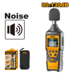 INGCO HETSL01 30-130 DB فاحص للصوت Industrial Digital Sound Level Meter Designed To Measure Noise Levels