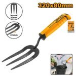 INGCO HFTF38 320X80MM شوكة زراعية منزلية Gardening Fork Carbon Steel
