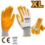 INGCO HGNG04 XL NITRILE كفوف ملبس كوتشوك Nitrile Oil Resistant Rubber Safety Gloves