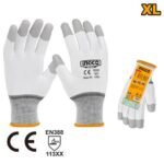 INGCO HGPUG02 XL PU كفوف ملبس اطراف الاصابع Coated Precision Gloves Set