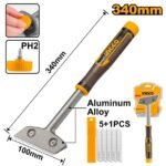 INGCO HGS3088 6PCS BLADE FREE CK75 18X100MM – 340MM شفرة قشط مسكة المنيوم طويلة METAL SCRAPER