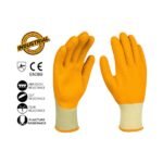 INGCO HGVL04-XL كفوف سميك مغطس كامل Latex Fully Coated Cotton Gloves